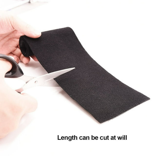 Housse de Câble Nylon Protecteur de Fil Adhésif Couverture de Sol Couverture de Fil Couverture de Fil Réutilisable Gestion Cordon Tube, Type Tapis, 1m