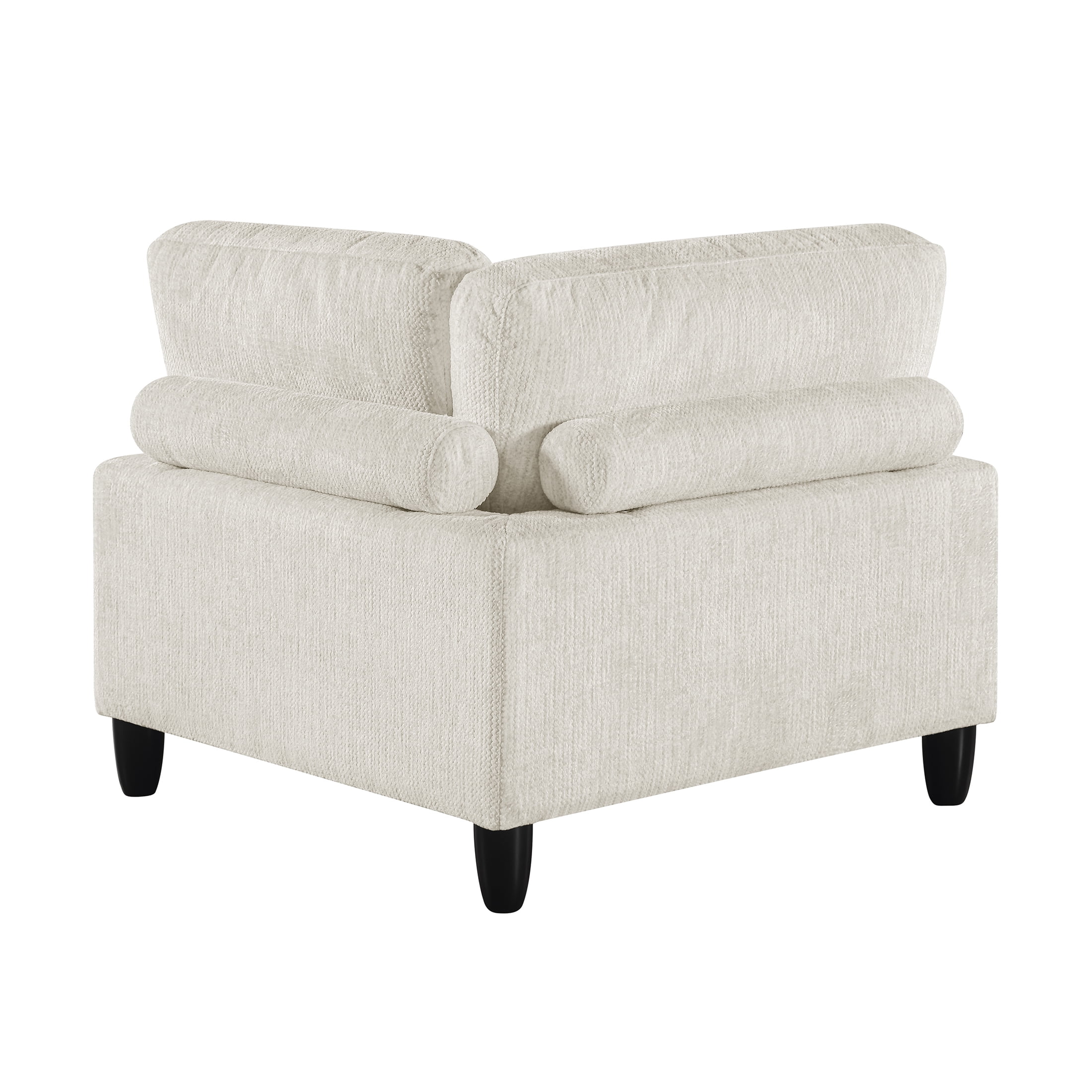 OakvillePark Caden Microfiber Corner Seat, Beige