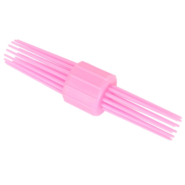 Peine rizador de pelo, antideslizante, portátil, suave, con múltiples dientes, para mujeres