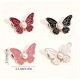 thumbnail image 2 of Topboutique Pant Waist Tightener 8 Set Butterfly Buttons Pins for Loose Jeans Decorative Waists Buckles Adjustable Waist Buckle Extender Set Pants Clips No Sew and No Tools Jean Buttons Pins, 2 of 5