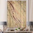 thumbnail image 2 of Designart 'Shaby Pink Marble' Sleek & Chic Modern Print on Natural Pine Wood, 2 of 3