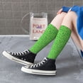 thumbnail image 6 of Picia Women Crew Soft Moisture-wicking Socks St Patrick's Day Pattern Design Cotton Socks, One Size fit All, 6 of 9