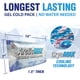thumbnail image 3 of Paquete de hielo ARCTICMAX Medium, 36 x 18 cm, gel ultraflexible, 3 of 5