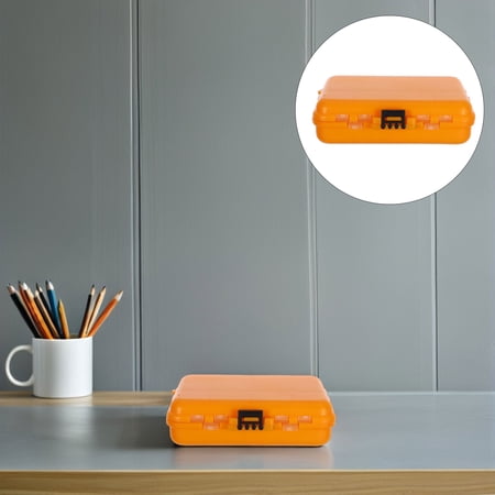 LITINKIMI Floating Storage Box Fishing Tackle Box Waterproof Orange 1Pcs for Outdoor Fishing