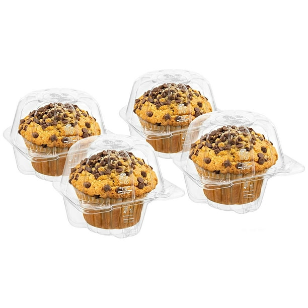 Fresh Bakery Muffins 4 Individually Wrapped Muffins Included