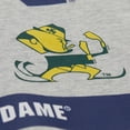 thumbnail image 3 of Men's Mitchell & Ness Gray Notre Dame Fighting Irish All Over Print Sweatshirt, 3 of 5