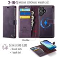 thumbnail image 2 of Funda tipo cartera Wefor compatible con iPhone 17 con Magsafe Purple, 2 of 9
