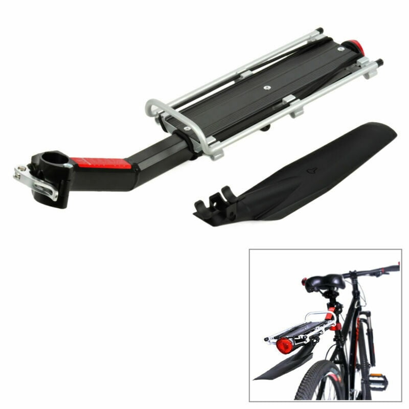 Bicycle Mountain Bike Rear Rack Seat Post Mount Luggage Carrier