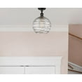 thumbnail image 2 of Innovations Lighting - Athens Deco Swirl - 1 Light Semi-Flush Mount In, 2 of 2