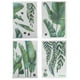 thumbnail image 1 of Etiqueta De La Pared,Patrón De Plantas Verdes Etiqueta De La Pared Papel Tapiz Estético Elegante, 1 of 8