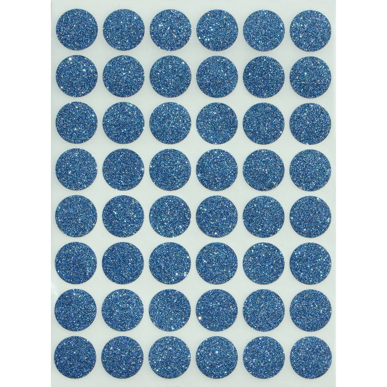 Navy Blue Glitter' Sticker