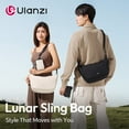 thumbnail image 2 of Ulanzi Lunar Sling Bag – Adjustable Camera Crossbody Bag with Mini Pouch, Multiple Pockets & Customizable Dividers – Lightweight Travel Shoulder Bag for DSLR & Mirrorless Cameras, 2 of 21