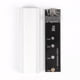 thumbnail image 2 of M2 SSD Disk Case Enclosure Hard Drive Box (B-key NGFF -5Gbps+C-A Silver), 2 of 7