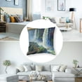 thumbnail image 5 of BANET Navyblue Covers, Decorative Pillow Covers Digital Printing for Sofa Invisible Zipper 12x12in, 5 of 7
