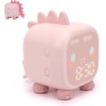 thumbnail image 1 of Kids Alarm Clock, Digital Alarm Clock For Kids Bedroom, Cute Dinosaur Bedside Clock Children's Sleep Trainier, Wake Up Light & Night Light With Usb Al, 1 of 5