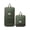 Green, variant on Expandable Rolling Travel Bag - 3-Zip Water-Resistant Luggage with 360° Spinner Wheels (15.7-27.6")