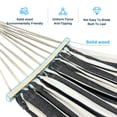 thumbnail image 5 of KEESTP Comfortable 2 Person Hammock with Stand,Portable Detachable Brazilian Hammock,600lb Capacity - Black, 5 of 8