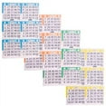 thumbnail image 2 of American Games Bingo Paper Game Cards - 6 cards - 4 sheets -100 books per pack - 4 Colors, Made in USA, 2 of 2