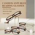 thumbnail image 6 of LUFF 4Packs Resist Blue-Ray Resin Reading Glasses for Man/Woman,2.0x, 6 of 7