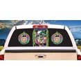 thumbnail image 1 of SignMission Brainwashed Rear Window Graphic Truck View Thru Vinyl Decal Back, 16" X 54",, 1 of 4