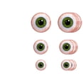 thumbnail image 1 of Halloween Floor Stickers Horror Eyes Party Decoration Stickers, 1 of 9