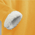 thumbnail image 6 of Jacenvly Winter Women's Casual Plush-lined Thermal Solid Color Thickened Tops Crew Neck Long Sleeve Sweatshirt, 6 of 7