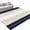 Navy blue Khaki, variant on Entryway Rug 2'x3', Navy Blue Green Stripe Kitchen Runner Rugs Non-Slip Carpet Mats, Modern Art Horizontal Striped Bedside Rugs Runners Washable Floor Carpet for Bathroom Laundry Room