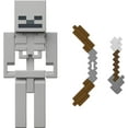 thumbnail image 4 of Minecraft – Figurines articulée Squelette 8,26 cm (3,25 po) – Collection, 4 of 6