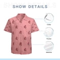 thumbnail image 7 of High Quality Hawaiian Shirts for Men Short Sleeve Aloha Beach Shirt Floral Summer Casual Button Down Shirts Blouses 4KBB4I, 7 of 7