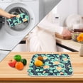 thumbnail image 4 of Ryvnso Rose Flower Dish Drying Mat for Kitchen Countertop 18x24 Large Dish Pad Drainer Rack Dish Sink Mats, 4 of 7