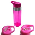 thumbnail image 4 of 24oz Sports Water Bottle 700ml Wide Mouth Straw Travel Gym, 4 of 5