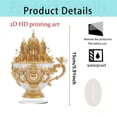thumbnail image 1 of Regalos de Té para Amantes Del Té Acrílico en Forma de Corazón Taza de Té Ornamento 15cm Más Largo Lado Lindo Regalos de Oficina para Decoraciones de San Valentín, 1 of 9