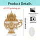 thumbnail image 2 of CaiYueKe Romantic Heart Teacup Acrylic Ornament Decorative Gift for Couples Valentine's Day Anniversary Wedding Home Decor Kitchen Desk Tabletop Decoration Love Present Souvenir Collectible, 2 of 9