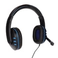 thumbnail image 3 of Auriculares para juegos estéreo de 3,5 mm con cancelación de ruido, control de volumen y silenciador, con cable y micrófono para PC, portátil y teléfono móvil, 3 of 12
