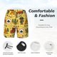 thumbnail image 3 of Fotbe Forest Guard Traje de Baño para Hombre – Shorts de Natación de Secado Rápido con Forro y Bolsillos-XX-Large, 3 of 6