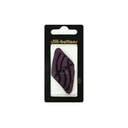 Dill Buttons 55mm 1pc 2 Hole Dark Lilac
