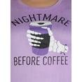 thumbnail image 3 of Way to Celebrate Women’s Halloween Pajama Set, Sizes XS to 3X, 3 of 4