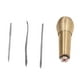 thumbnail image 2 of DEWIN Punzón De Costura De Cuero, Punzón De Costura De Cuero, Juego De Herramientas De Aguja para Coser A Mano con Mango De Latón para Reparación De Zapatos Hechos A Mano, 2 of 8