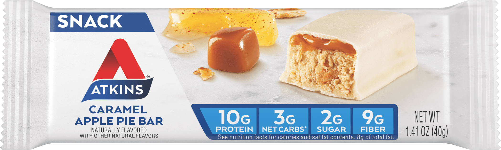 Atkins Snack Bar, High Protein, Low Carb, Caramel Apple Pie, 5 Ct Best