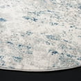 thumbnail image 4 of SAFAVIEH Brentwood Ainslee Abstract Area Rug, Light Grey/Blue, 5' x 5' Round, 4 of 11