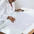 thumbnail image 2 of Peel and Stick Whiteboard PVC Chalkboard Wall Sticker Free Marker Pen 45cmx200cm/piece Great for Kids Room B17, 2 of 5