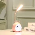 thumbnail image 1 of Portable Led Desk Lamp Foldable Lamp Cute Cartoon Desk Lamp (Pink lamb), 1 of 3
