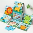 thumbnail image 1 of Early Education Puzzle Gift Box Puzzle Assembly Toys, 1 of 9