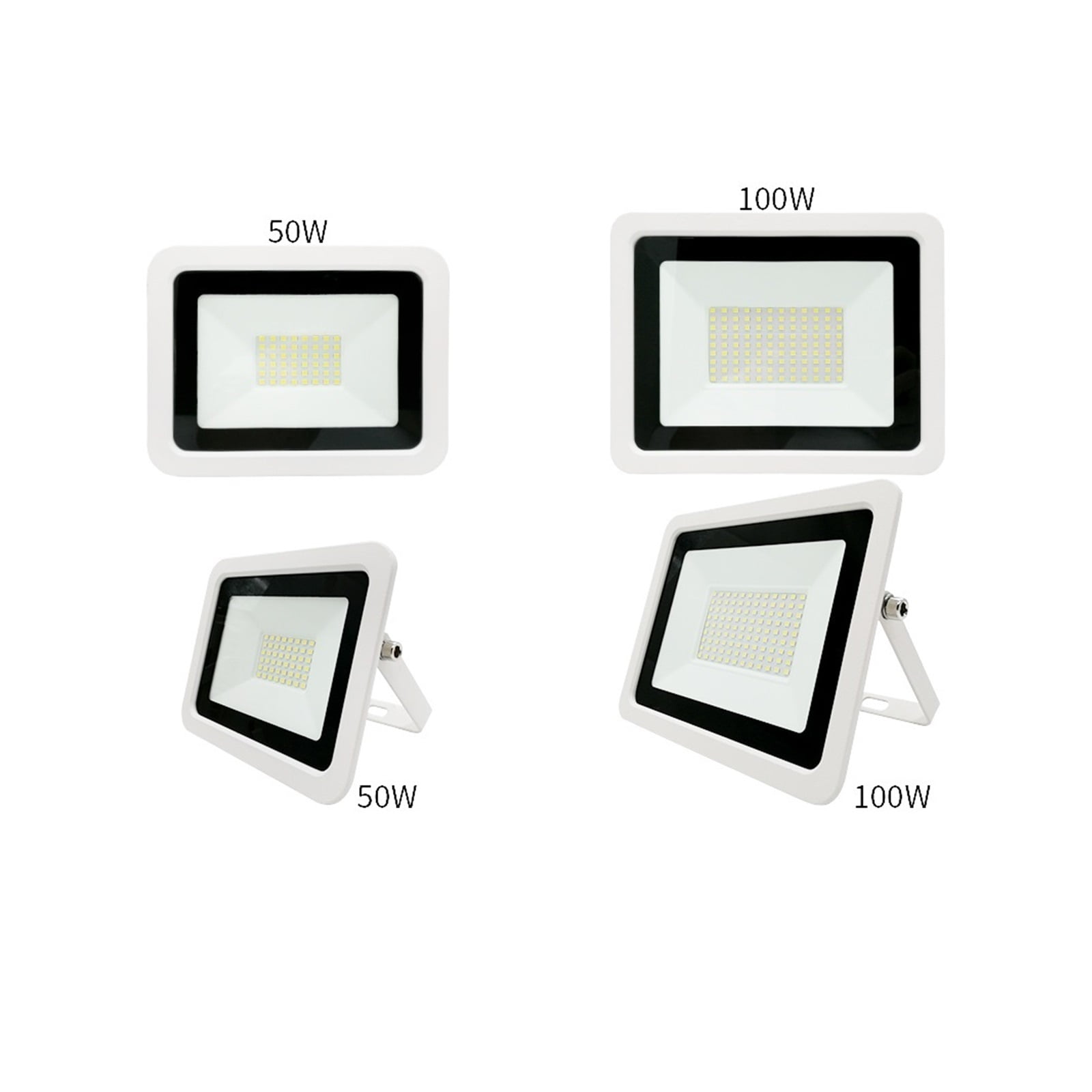 LED Flood Light 30W 50W 100W Outdoor Floodlight Waterproof Led Spotlight For Garden Wall Street Light - Wide Angle Beam
