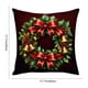 thumbnail image 3 of Decoraciones navideñas, adornos navideños, regalos de Navidad. Funda de cojín navideña de 45x45 cm con diseño festivo y lazo. Cojín decorativo de lino para sofá., 3 of 6