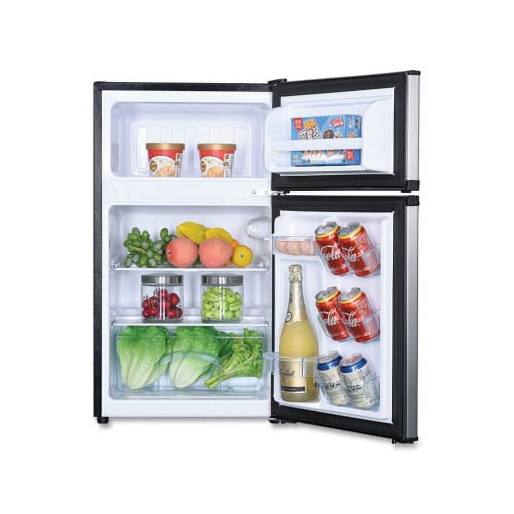 Avanti 3.1 Cu Ft Mini Fridge with Freezer AVARA31B3S, Stainless