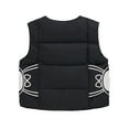 thumbnail image 4 of Godderr Toddler Kids Boys Girls Cartoon Vest Coats Jacket,1-7 Years Old Sleeveless Jacket Coats,Short Waistcoat,Button Vest, 4 of 5
