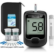 Glucometer Diabetes Blood Sugar Monitor System Blood Sugar Health Test Kit Practical Portable Glucometer