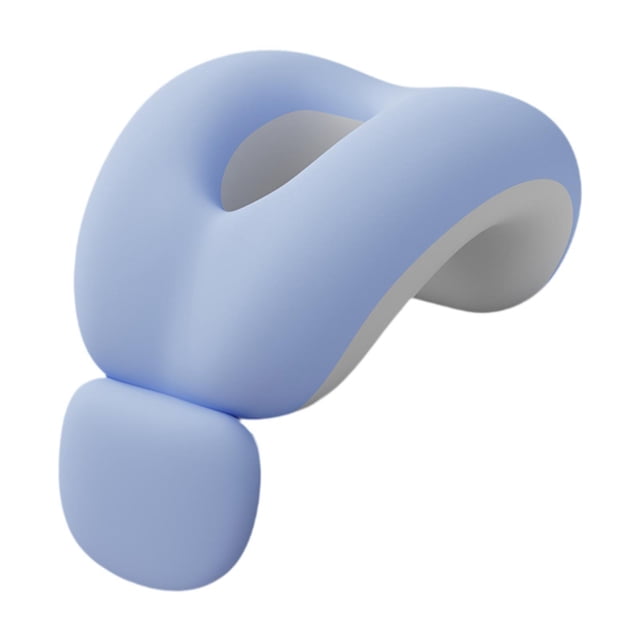Lipstore Compact, versatile neck support pillow for face positioning, breathable support, blue