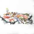 thumbnail image 2 of Figuras realistas de animales marinos: orcas, calamares, tiburones, delfines, tortugas, peces vela, pulpos, juguetes educativos en miniatura, regalo para niños, 2 of 5